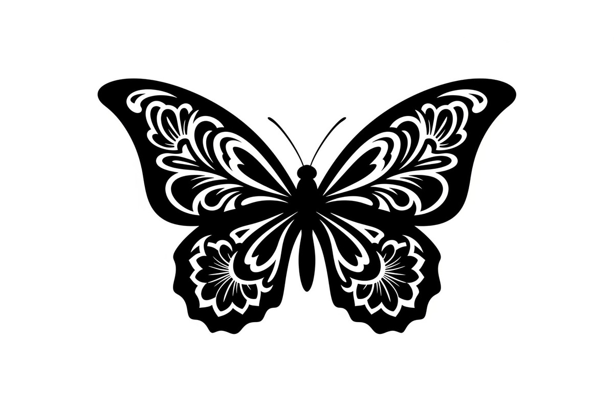Butterfly Silhouette SVG Bundle, an Illustration by Gaye Art (Photo 20 of 31)