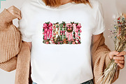 Preppy Merry Coquette Christmas PNG, a Seasonal Illustration by CraftArtStudio (Thumbnail 3 of 4)