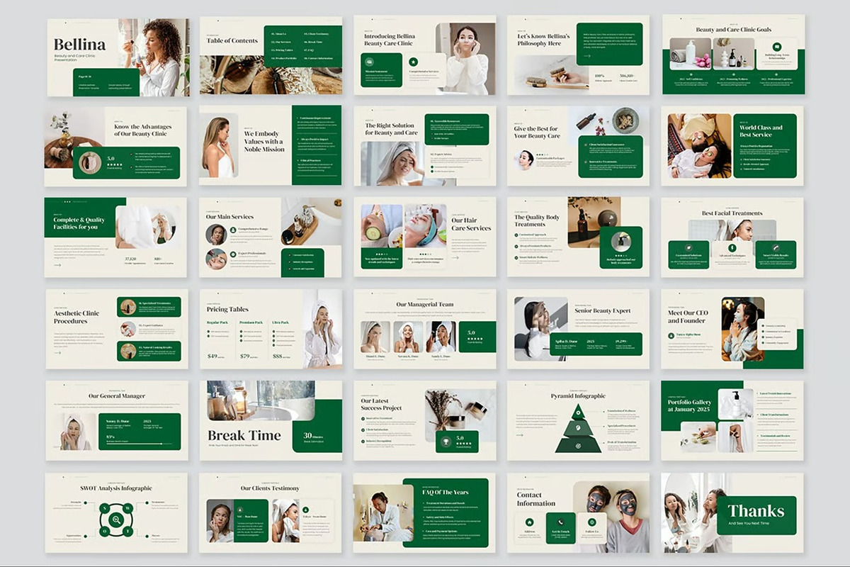 Beauty & Care Clinic Keynote, a Presentation Template by Fit-tee (Photo 10 of 10)