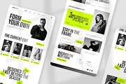 Fashion Product Landing Page, a Landing Page Template by Antstheme (Thumbnail 2 of 2)