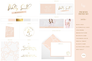 SALE! Premade Brand Kit Logo Design