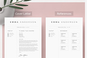 Word Resume & Cover Letter, a Resume Template by DemeDesign (Thumbnail 3 of 6)