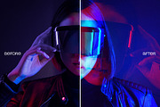 RGB Double Exposure Photo Effect, a Layer Style Add-On by dokudokunomi (Thumbnail 3 of 5)