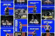 Fitness Coach Instagram Template, a Social Media Template by SecondBrain Store (Thumbnail 3 of 10)