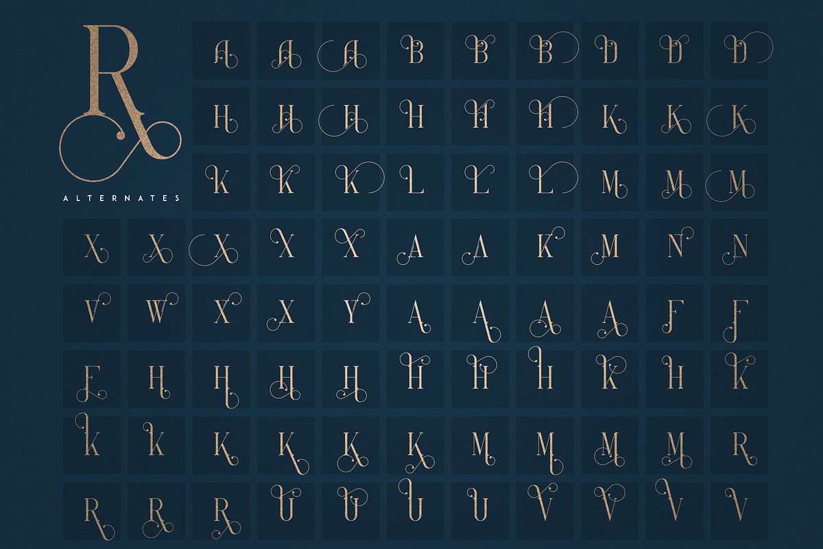 SALE! Midnight Tales - Vintage font, a Serif Font by VP Fonts (Photo 13 of 18)