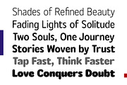 Rounded Sans Family - Rosmie, a Sans Serif Font by Arterfak Project (Thumbnail 5 of 15)