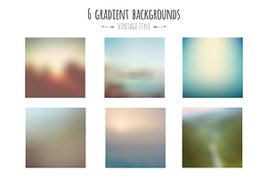 Gradient backgrounds