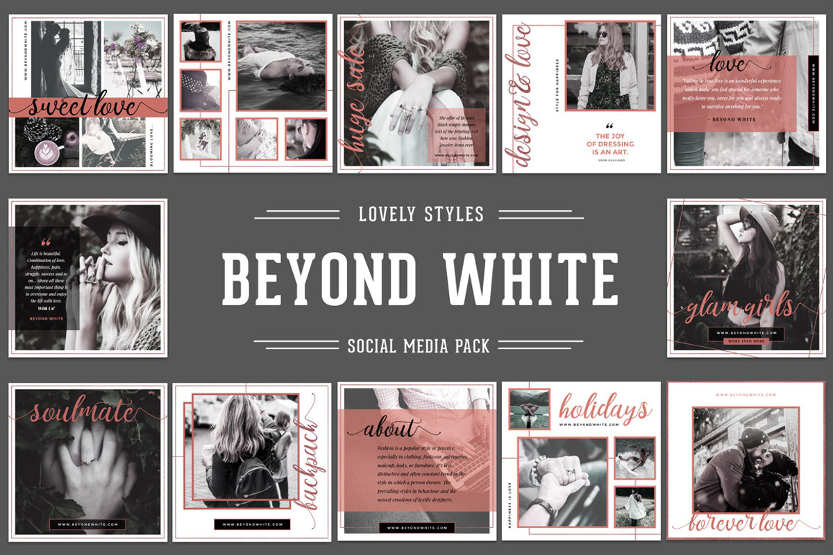 SAVE $100 Social Media Budget Pack, a Social Media Template by Typography Prime (Photo 17 of 24)