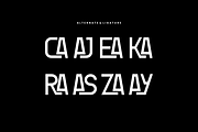 Zaveano - Ligatures Font, a Sans Serif Font by QR Design Studio (Thumbnail 7 of 8)