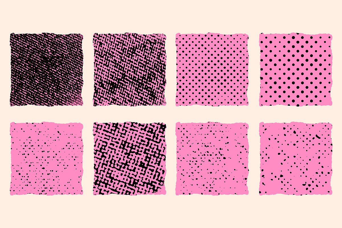 Halftone Brushes for Procreate, a Brush Add-On by KJP Designs (Photo 4 of 18)