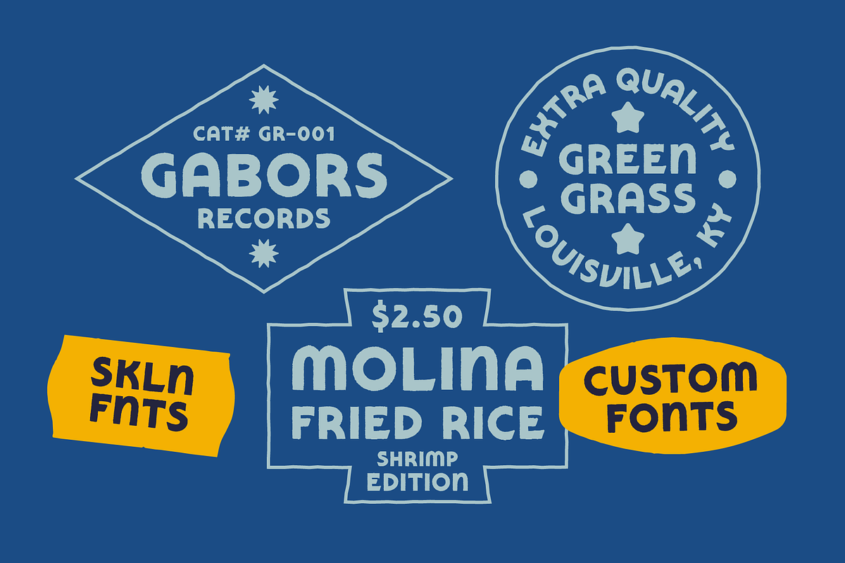 SFC Powen, a Handwritten Font by Skilline Supply Co. (Photo 6 of 10)