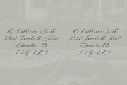 Deuxieme Script Font, a Script Font by Courtney Rose Design (Thumbnail 9 of 14)