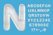 Ice Rounded Font, a Font by Handmadefont (Thumbnail 2 of 9)