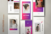 KETONE - Social Media KIT Bundle, a Social Media Template by Dirtytemp Studio (Thumbnail 3 of 14)