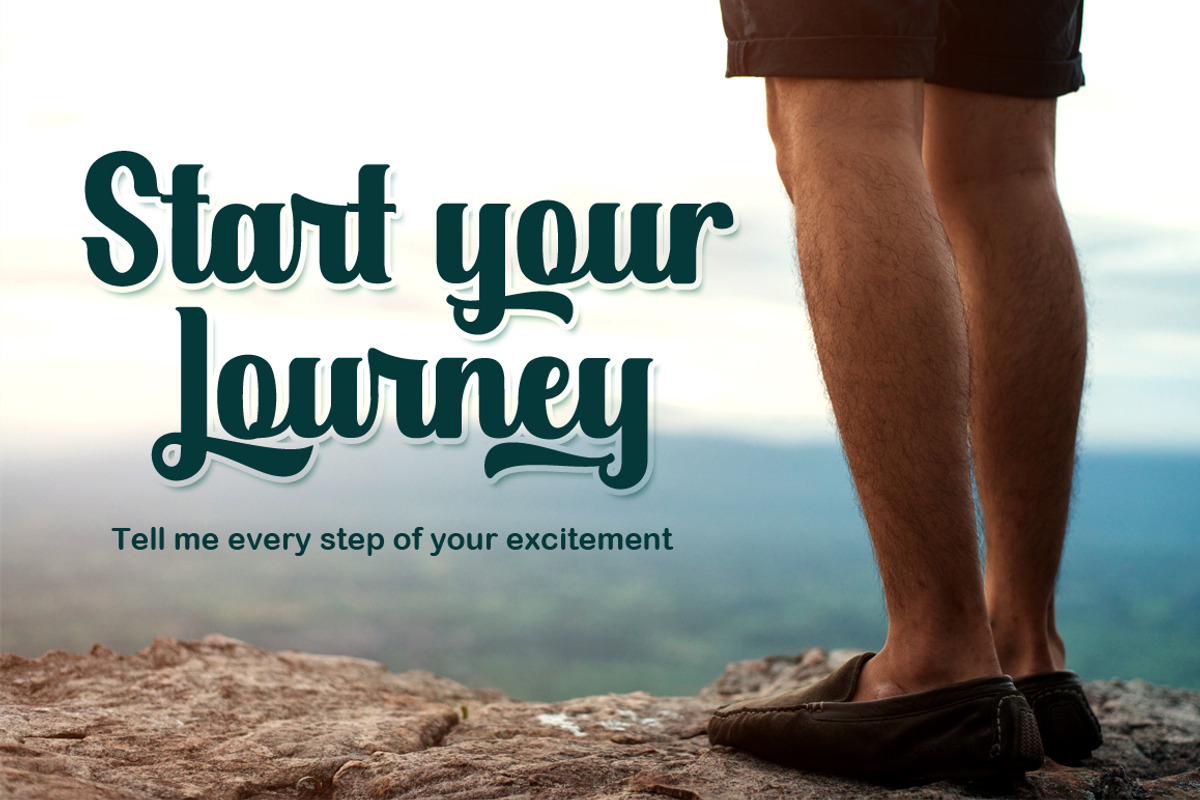 Duffish, a Script Font by Graptail (Photo 10 of 10)
