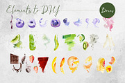 Green detox smoothies, a Food Illustration by MsFlaffy (Thumbnail 5 of 15)