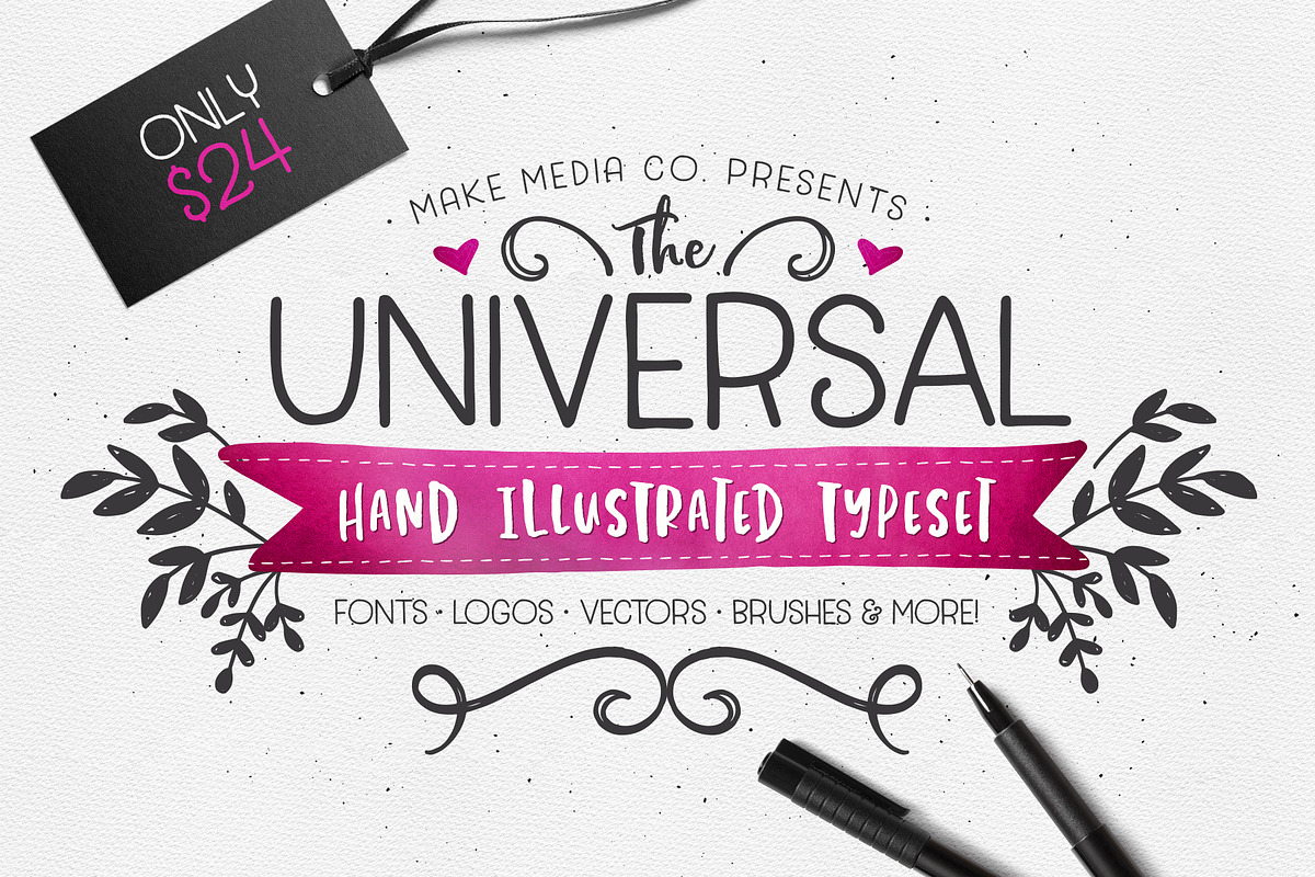 The Hand Illustrated TypeSet