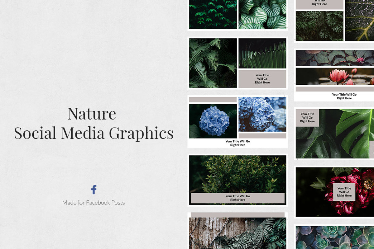 Nature Pack, a Social Media Template by Social Corner Graphics (Photo 6 of 8)