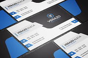 Clean Modern Business Card, a Business Card Template by Verazo (Thumbnail 3 of 3)