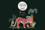 Procreate Texture Brush Pack, a Brush Add-On by essillustration (Thumbnail 1 of 15)