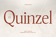 CS Quinzel – Contemporary Font, a Serif Font by Craft Supply Co. (Thumbnail 1 of 8)