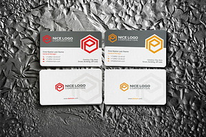 E Hexagon Business Card