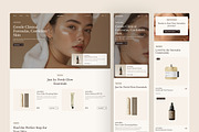 Skincare E-Commerce Website UI Figma, an UI Kit Template by peterdraw (Thumbnail 7 of 7)