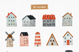 Cute Houses. Map Creator