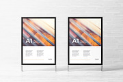 A1 Poster Mockup, an Advertising Mockup by zpackcreative (Thumbnail 4 of 4)