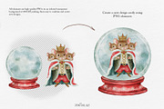 Christmas Clipart – Nutcracker, a Seasonal Illustration by Jenny Quince (Thumbnail 5 of 11)