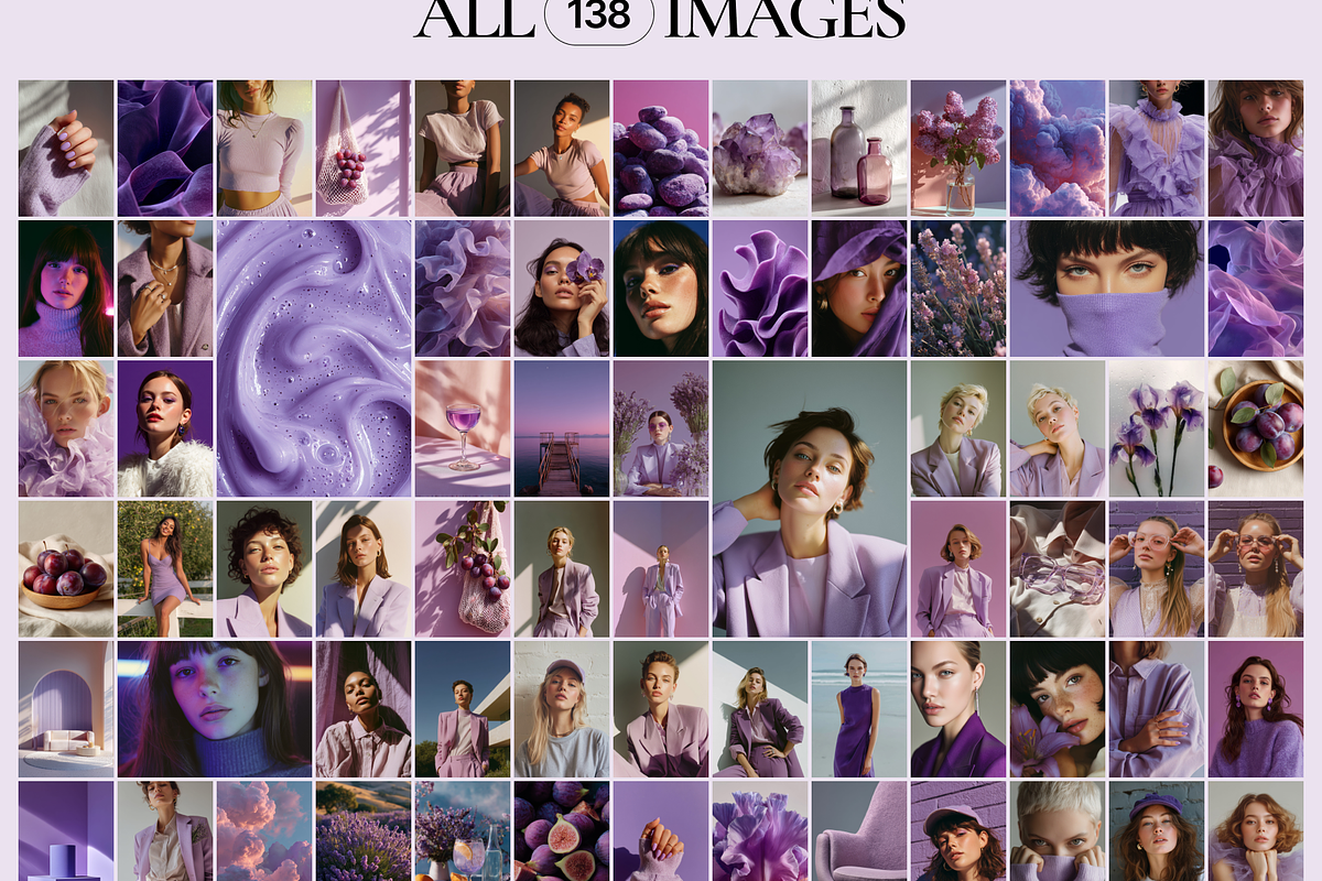 138 Purple Fashion Stock Images, a Beauty & Fashion Photo by Welovegraphics (Photo 10 of 10)