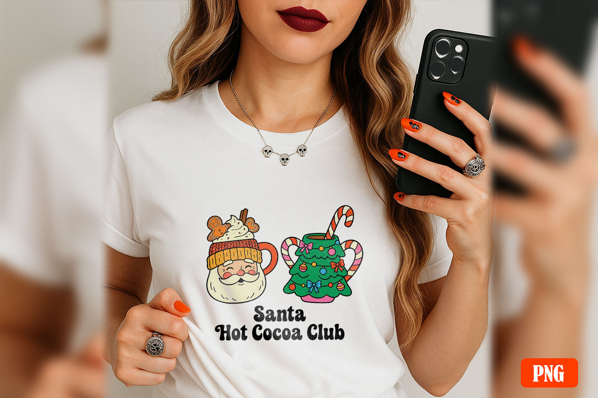 Christmas Colorful Hand-Drawn PNG, an Illustration by GlitterCraft (Photo 13 of 46)
