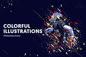 Illustrations Art Photoshop Action