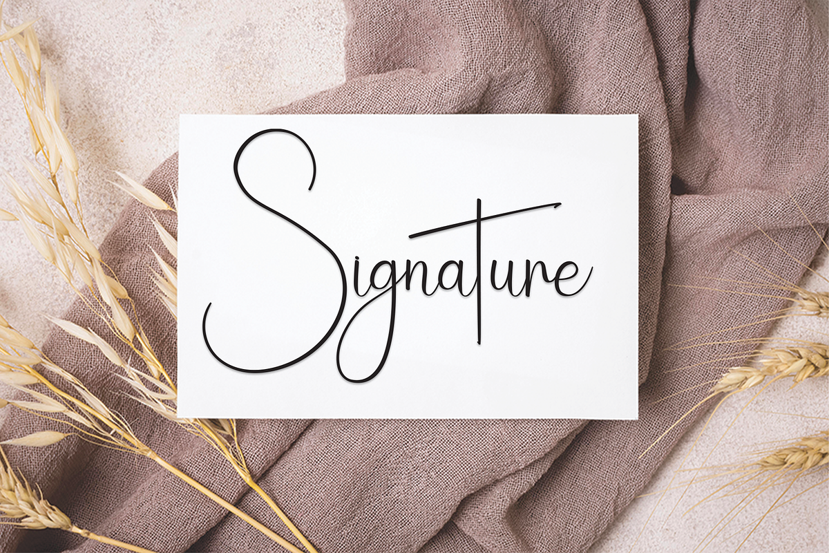 Rainbow | Script Font, a Handwritten Font by Scratchones (Photo 5 of 8)