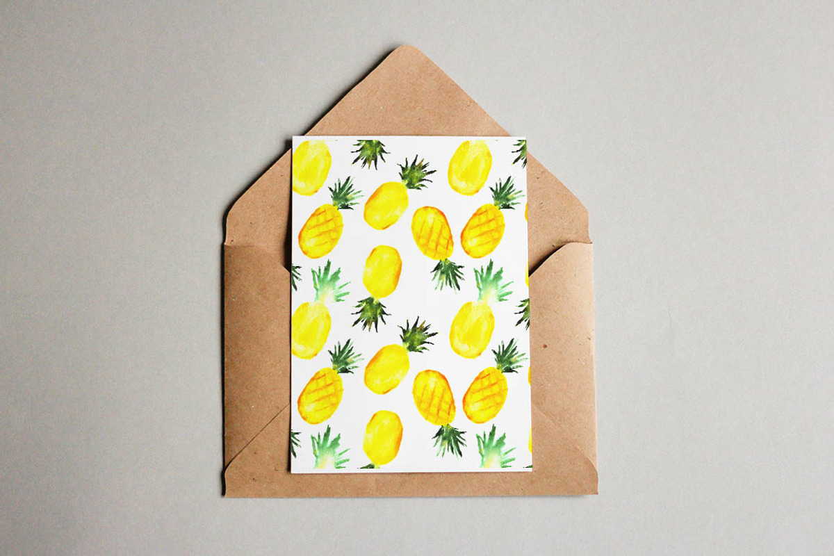 Watercolor summer patterns (4+bonus), a Pattern Graphic by Katerina Tova (Photo 6 of 10)