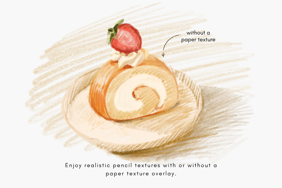15 Procreate Color Pencils Brush Set, a Brush Add-On by Jenteva Art (Photo 7 of 16)