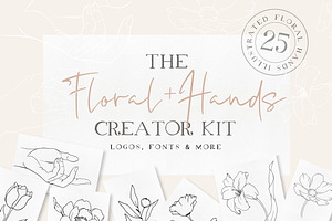 Floral + Hands Creator Kit