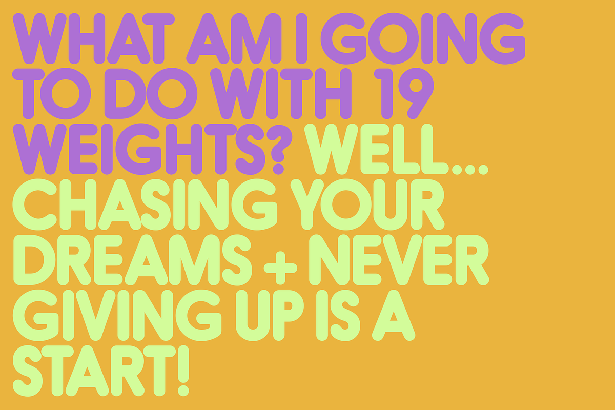 Hiruko Family 15 Round Text Fonts, a Sans Serif Font by HyperFluro (Photo 4 of 6)