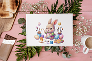 Easter Bunny PNG Clipart Cute., an Animal Illustration by KennedyStudio (Thumbnail 5 of 5)