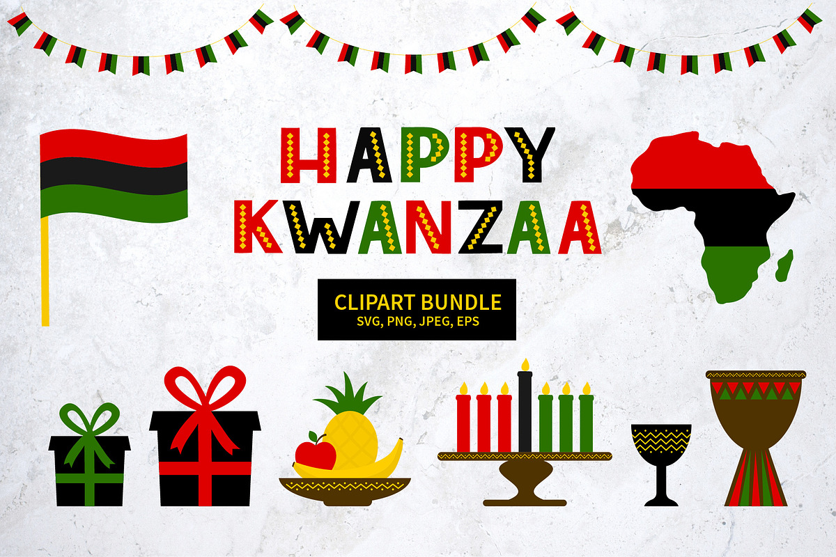 Kwanzaa clipart bundle, an Object Graphic by LaBelezokaDesign (Photo 1 of 6)