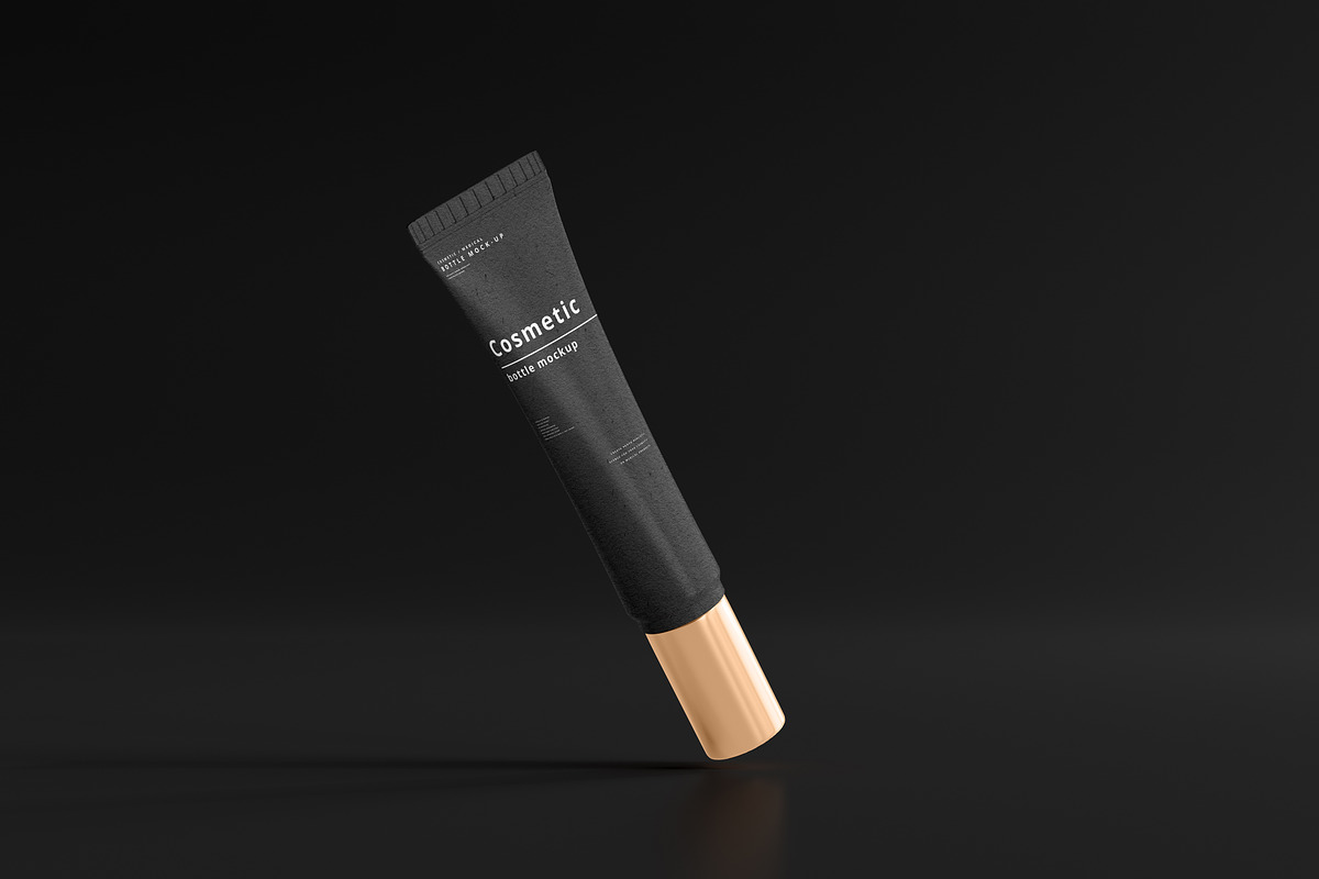 Dark Cosmetic Branding Mockups, a Cups & Container Mockup by pmvch (Photo 40 of 86)