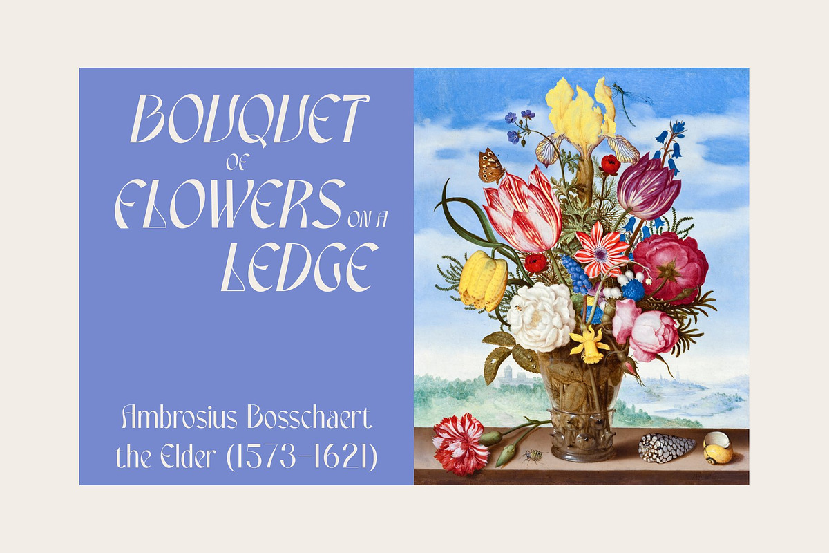 CS Fiore – Art Nouveau Font, a Sans Serif Font by Craft Supply Co. (Photo 5 of 8)