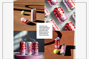 Soda Can Mockup Set, a Packaging Mockup by Mego-studio (Thumbnail 5 of 11)