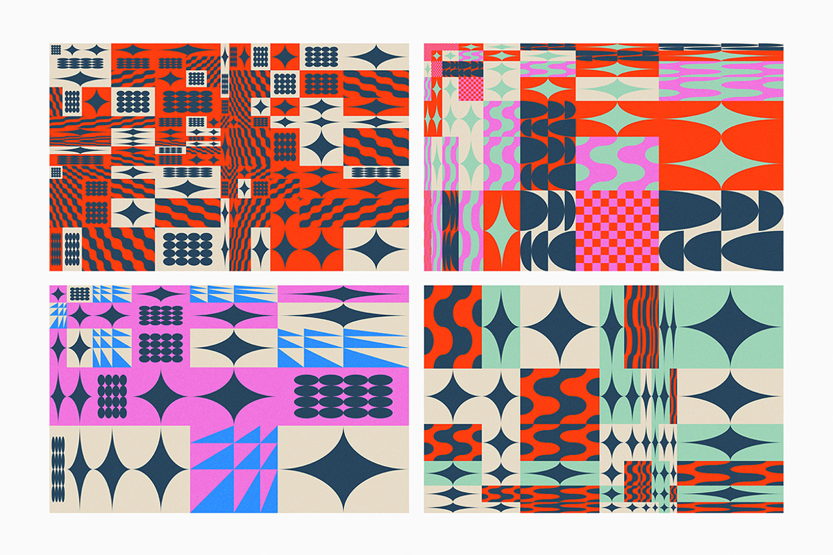 Geometric Vector Backgrounds V05, a Background Graphic by dvtchk (Photo 6 of 6)