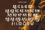 Makura Rough Artifact Display Font, a Sans Serif Font by Heinzel Std (Thumbnail 11 of 11)