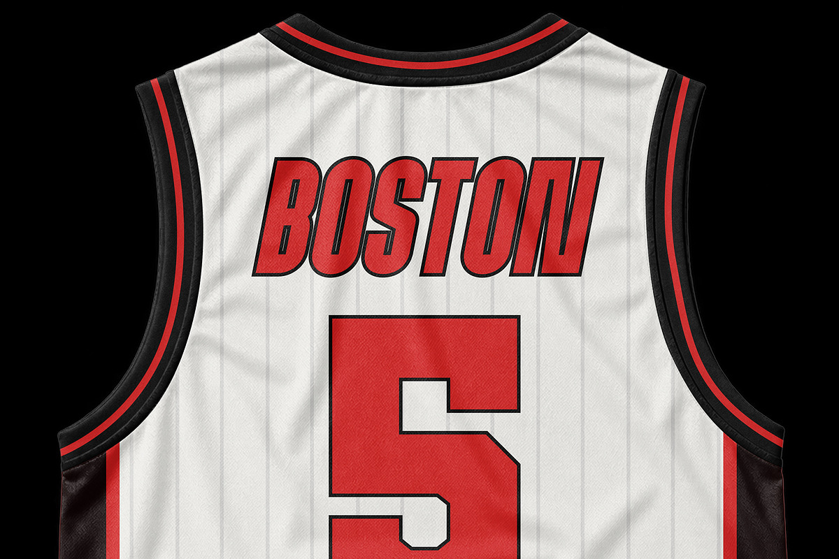 Basketball Jersey Mockup PSD, a Shirt Mockup by Irhasalfahad (Photo 3 of 9)
