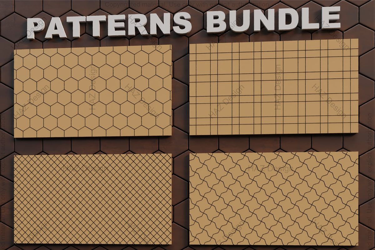 Laser Cut Patterns SVG 402, a Graphic by AtacanDigital (Photo 5 of 6)