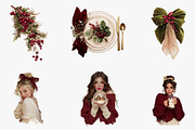 Cozy Winter Clipart, an Illustration by CreationArt (Thumbnail 5 of 5)