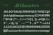 CS Savage – Gothic Font, a Blackletter Font by Craft Supply Co. (Thumbnail 8 of 8)