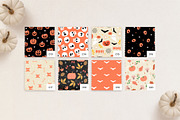 Happy halloween. Patterns & clipart., a Pattern Graphic by Getalo Viktoriia (Thumbnail 4 of 11)